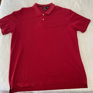Red polo short sleeve